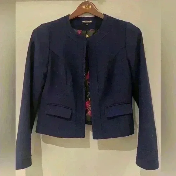 5 for 30$ Dalia Collection blue modern fit blazer size M - Picture 1 of 4